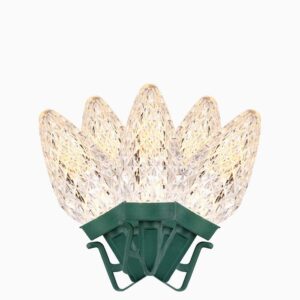 LED Faceted C9 Christmas Lights