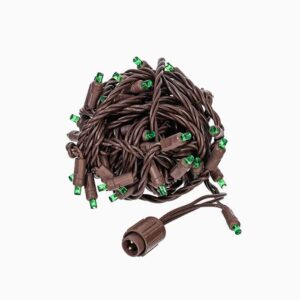 Wide Angle LED Green Christmas Light